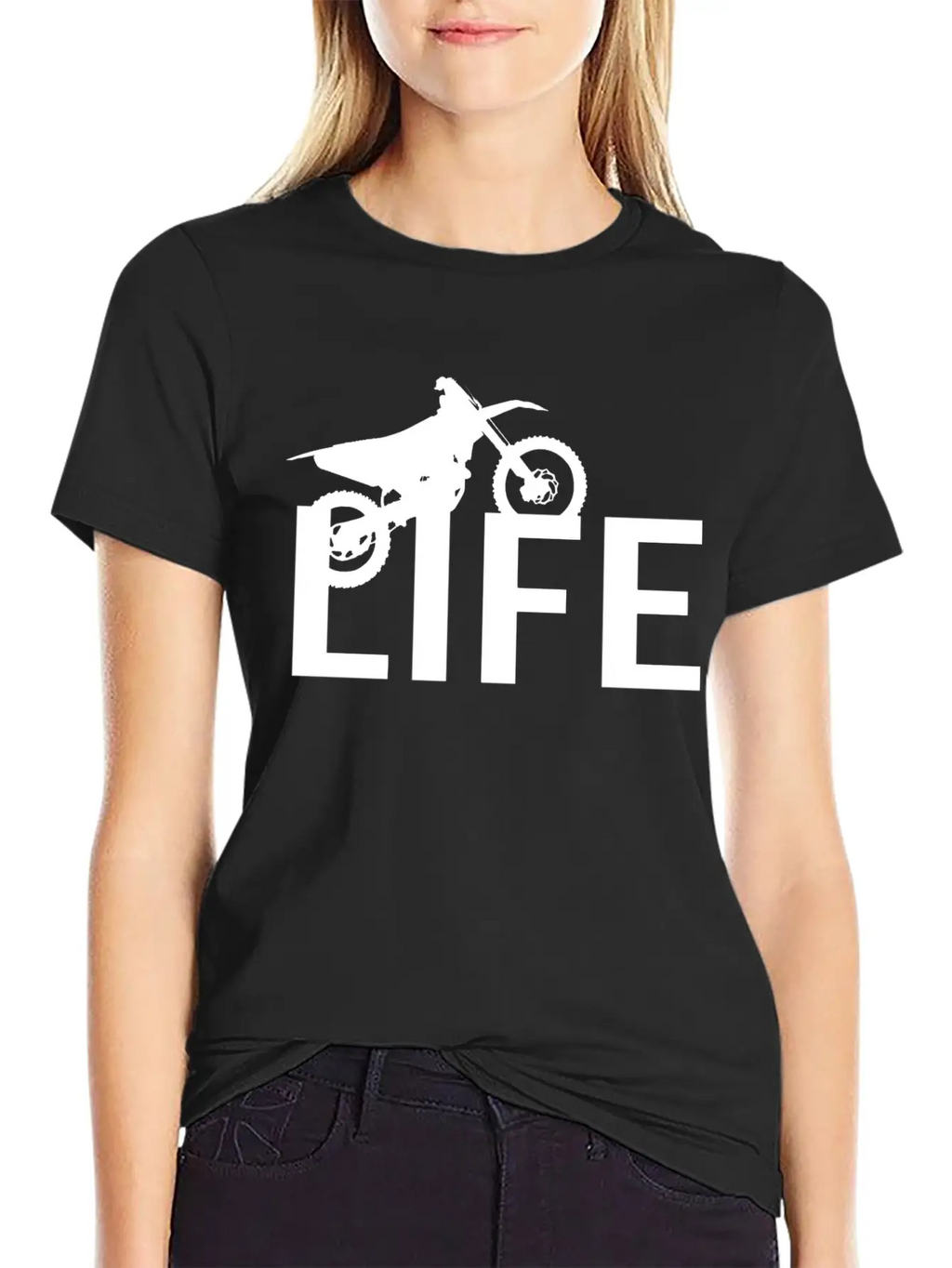Motocross Life Mud Life Offroad 4x4 Dirtbike Breathable Soft Cotton T-Shirt – Timeless Casual Look