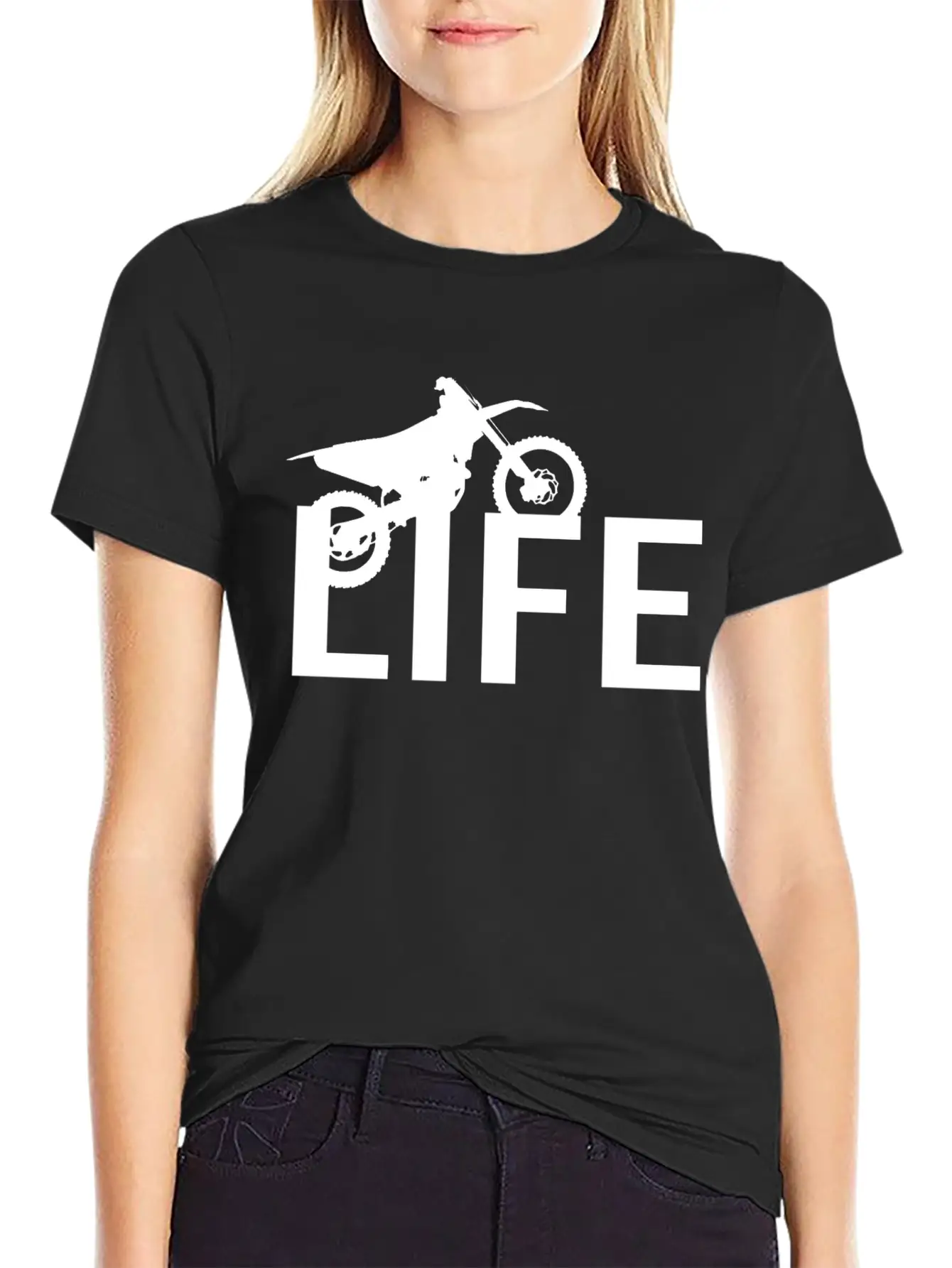 Motocross Life Mud Life Offroad 4x4 Dirtbike Breathable Soft Cotton T-Shirt – Timeless Casual Look
