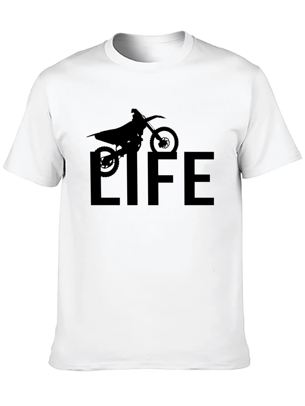 Motocross Life Mud Life Offroad 4x4 Dirtbike Breathable Soft Cotton T-Shirt – Timeless Casual Look