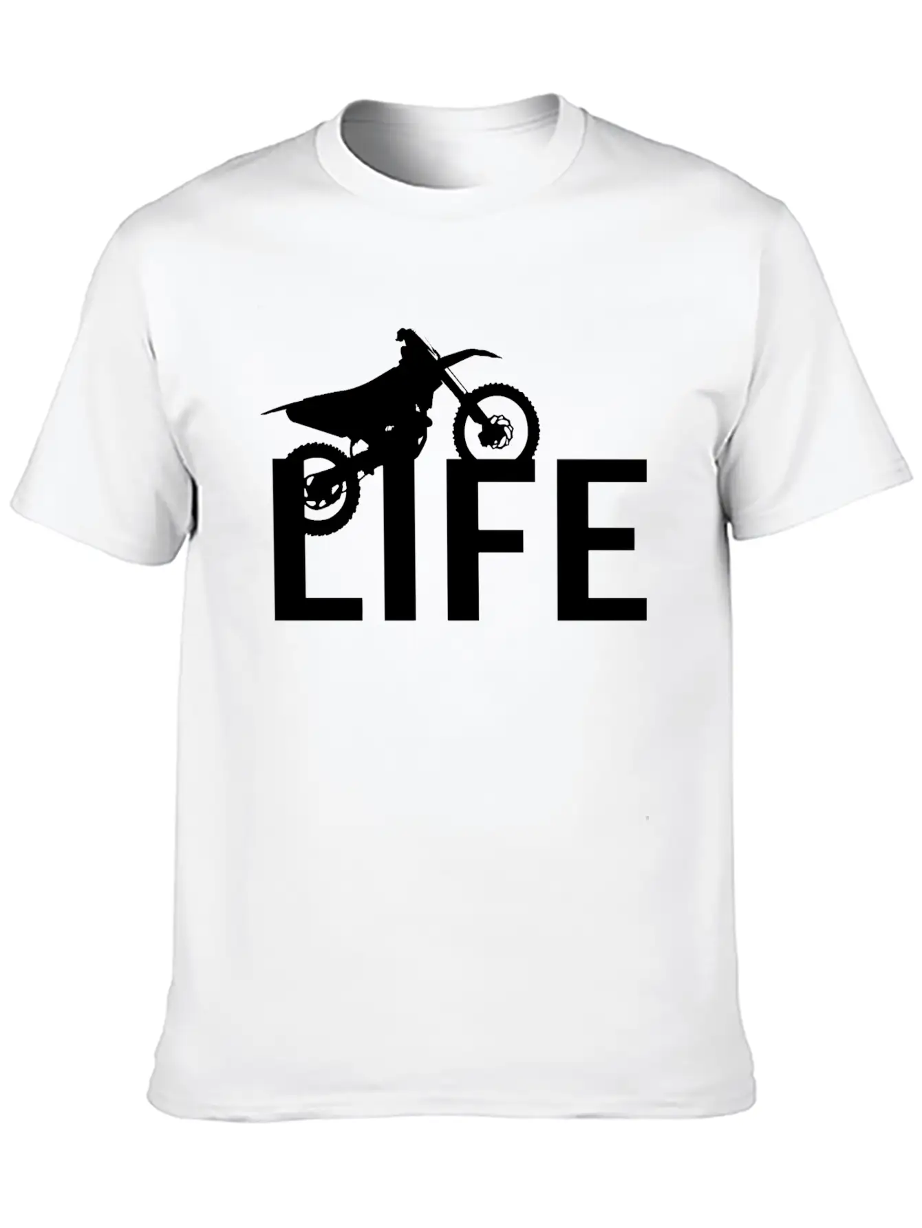 Motocross Life Mud Life Offroad 4x4 Dirtbike Breathable Soft Cotton T-Shirt – Timeless Casual Look