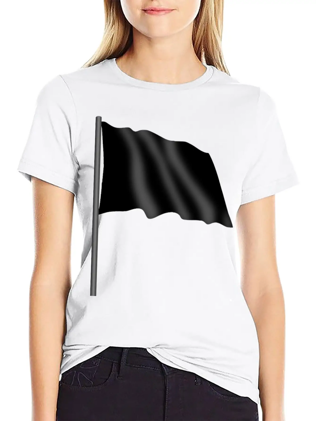 Motor Racing Flag 4 Black Flag Unisex Casual T-Shirt – Clean Design For Daily Comfort