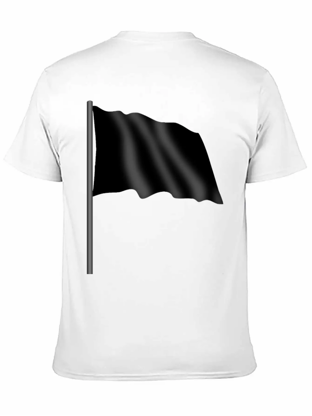 Motor Racing Flag 4 Black Flag Unisex Casual T-Shirt – Clean Design For Daily Comfort