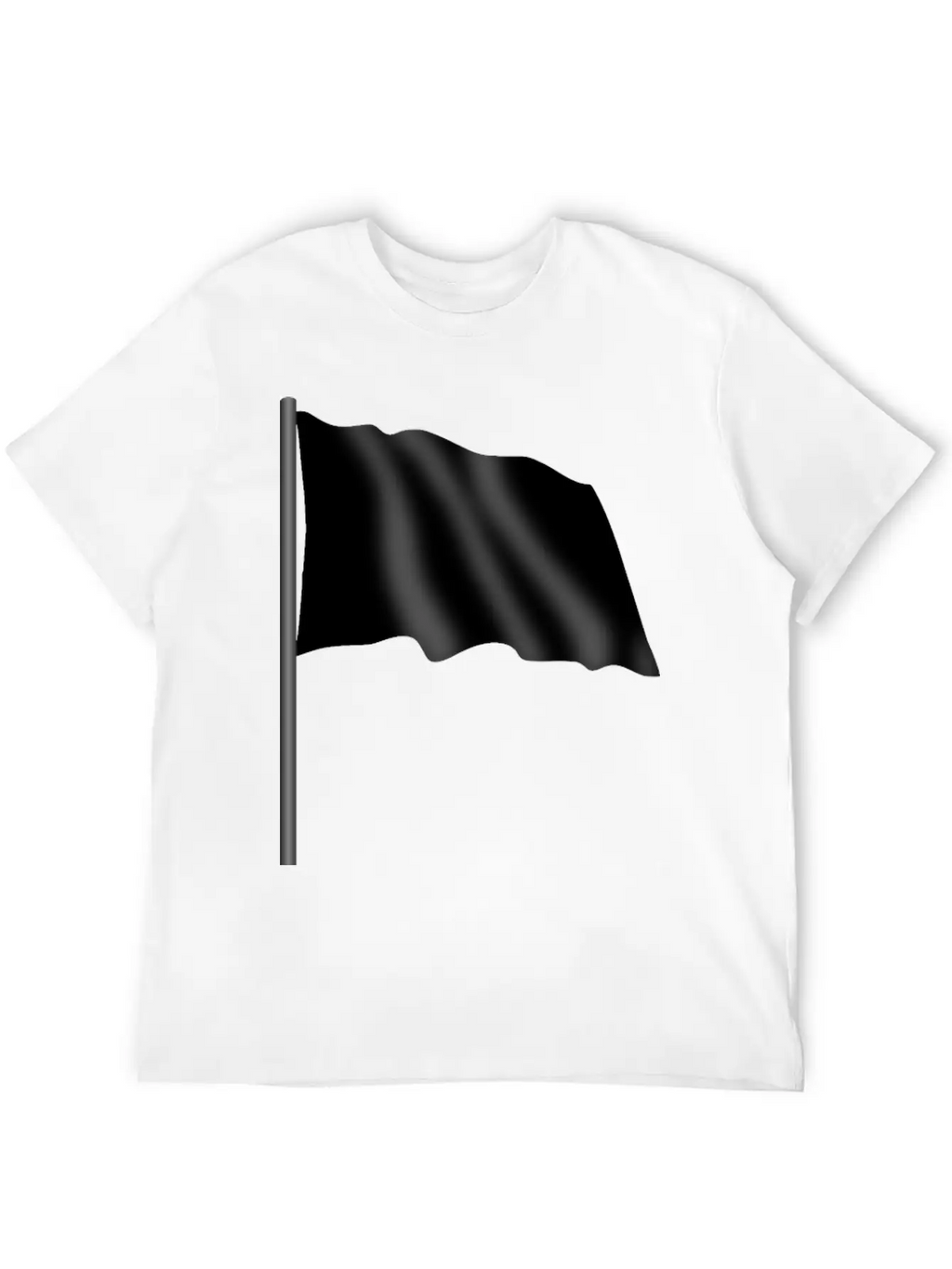 Motor Racing Flag 4 Black Flag Unisex Casual T-Shirt – Clean Design For Daily Comfort