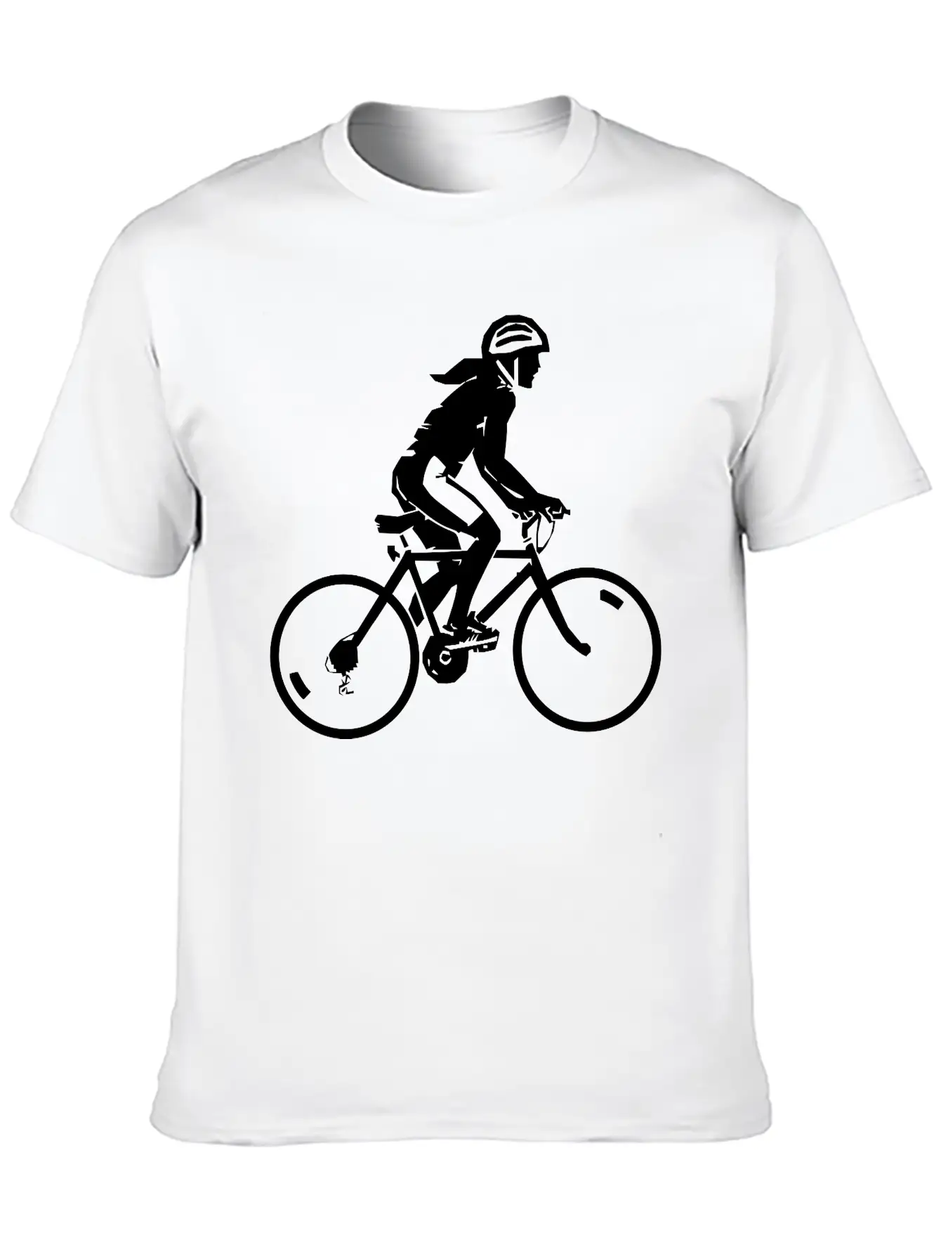 Mountain Bike Rider Cycling Stylish Everyday T-Shirt – Unisex Basic Cotton Tee