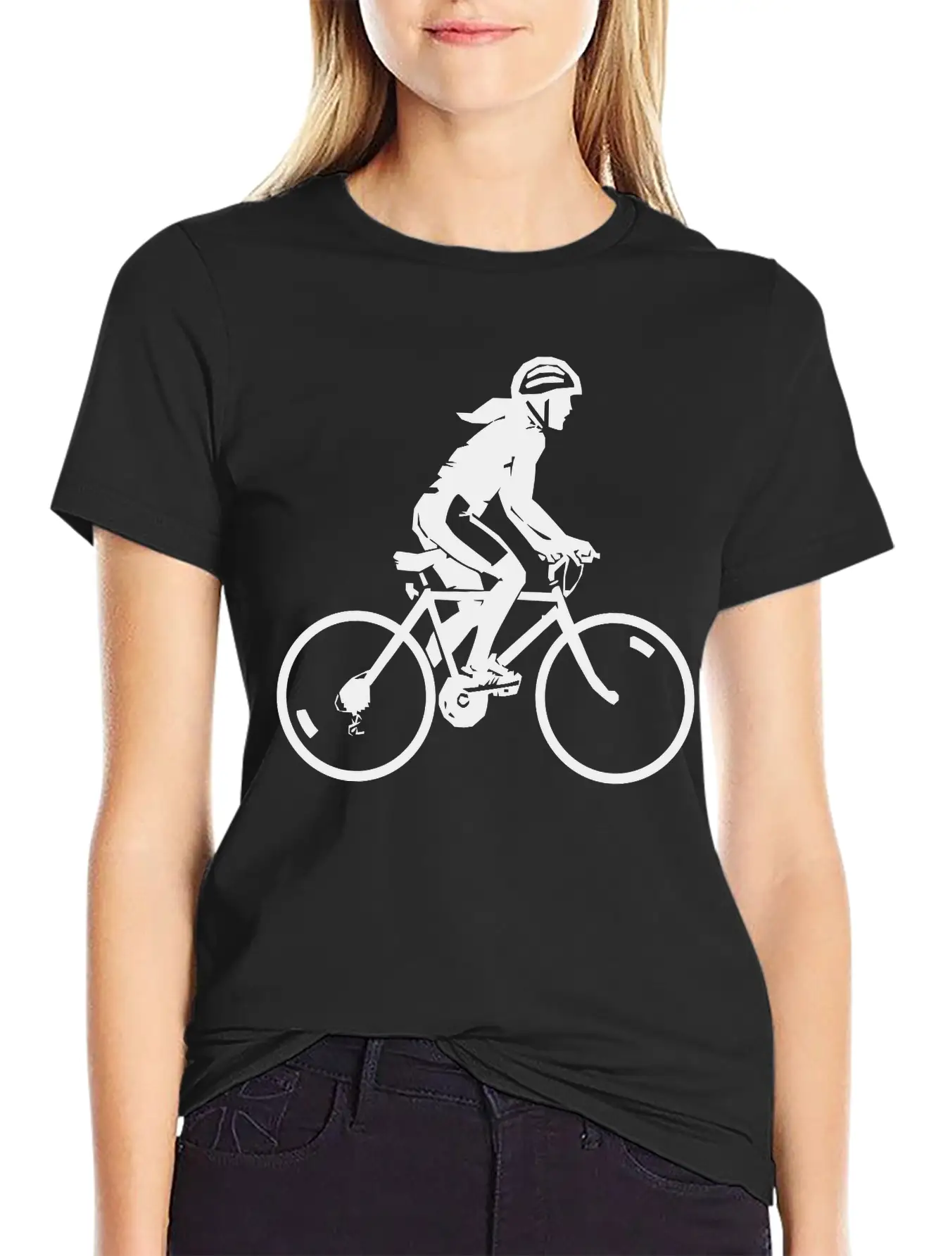Mountain Bike Rider Cycling Stylish Everyday T-Shirt – Unisex Basic Cotton Tee