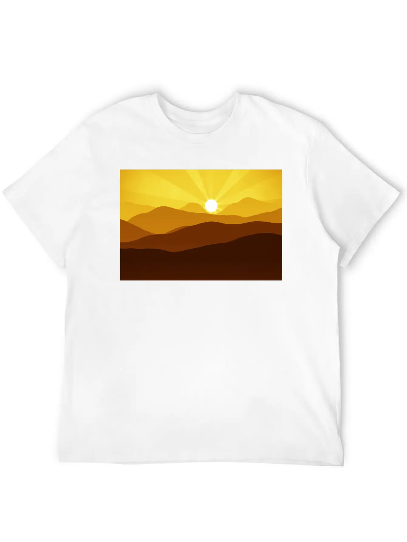 Mountain Breathable Graphic T-Shirt – Perfect For Casual Days