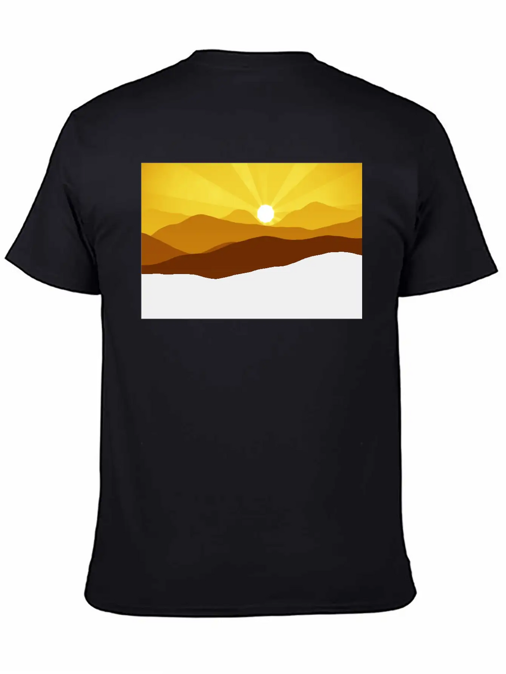 Mountain Breathable Graphic T-Shirt – Perfect For Casual Days