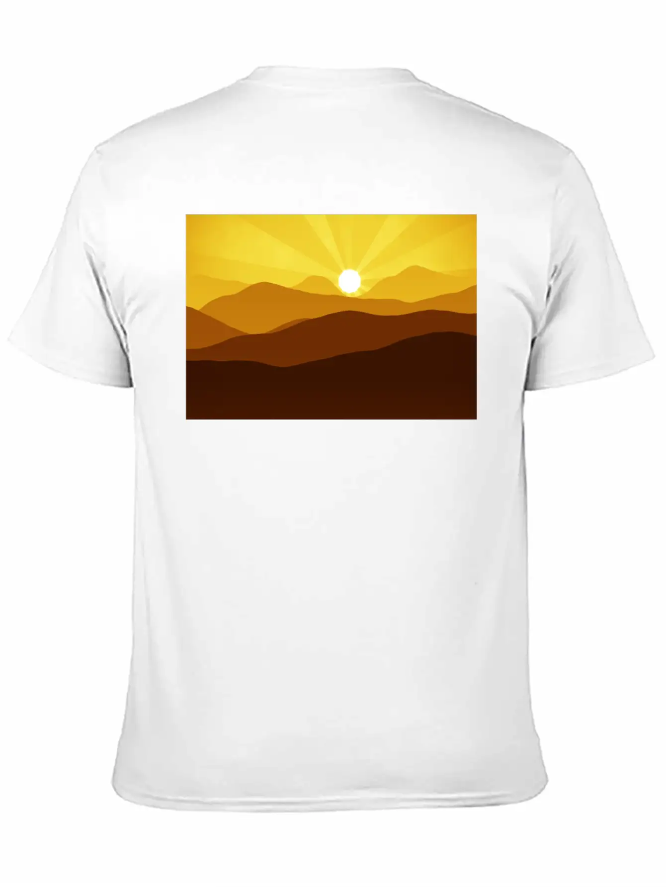 Mountain Breathable Graphic T-Shirt – Perfect For Casual Days