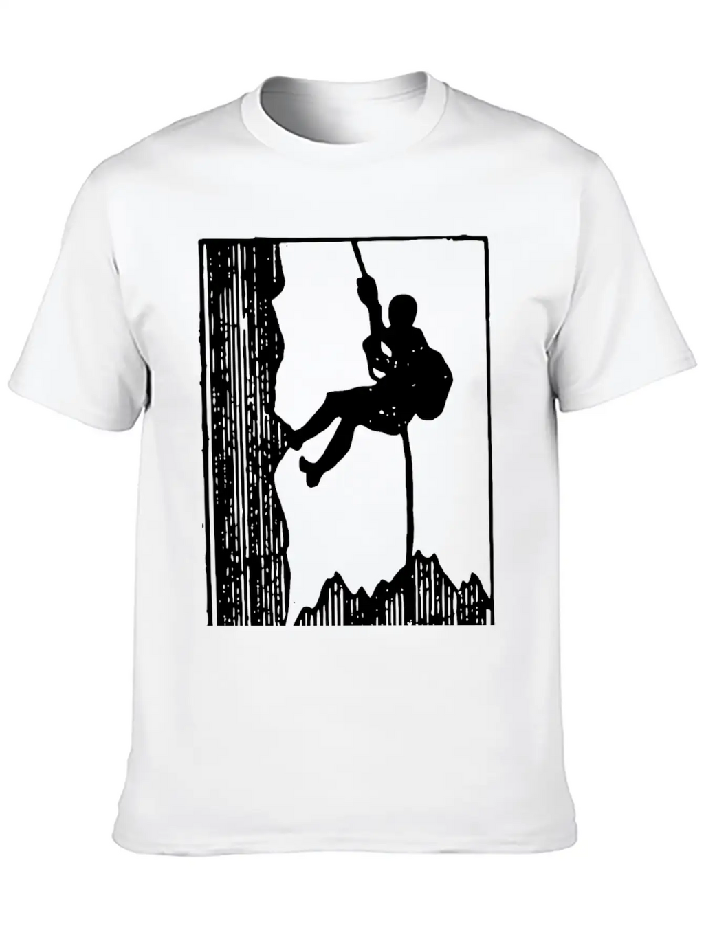 Mountain Climbing Breathable Soft Cotton T-Shirt – Timeless Casual Look