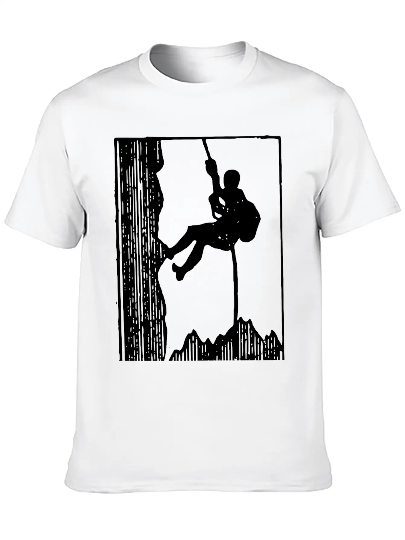 Mountain Climbing Breathable Soft Cotton T-Shirt – Timeless Casual Look