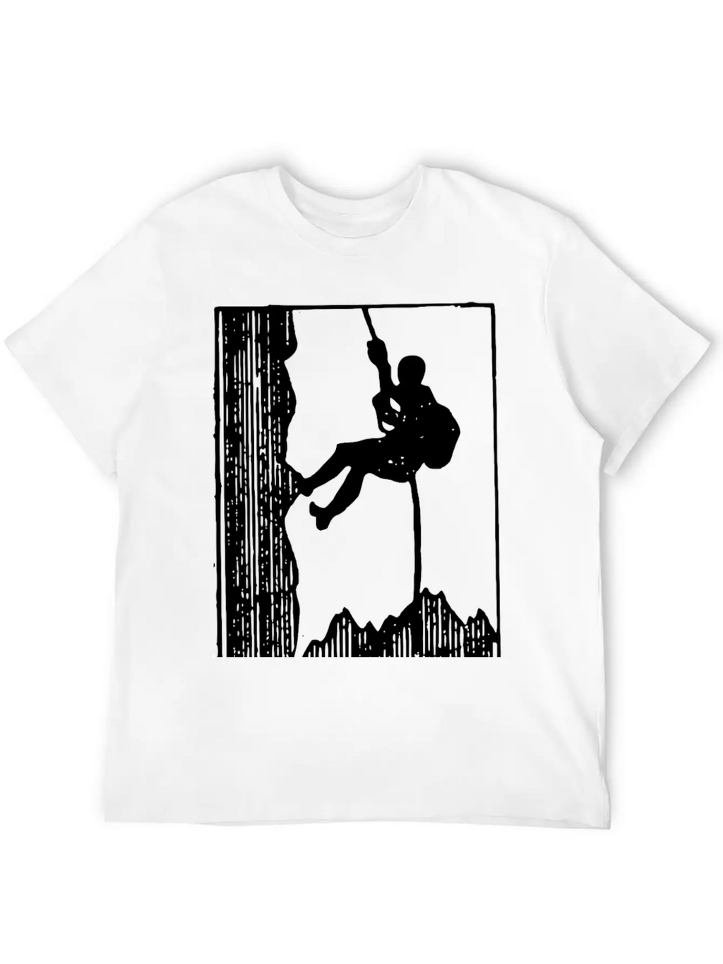 Mountain Climbing Breathable Soft Cotton T-Shirt – Timeless Casual Look