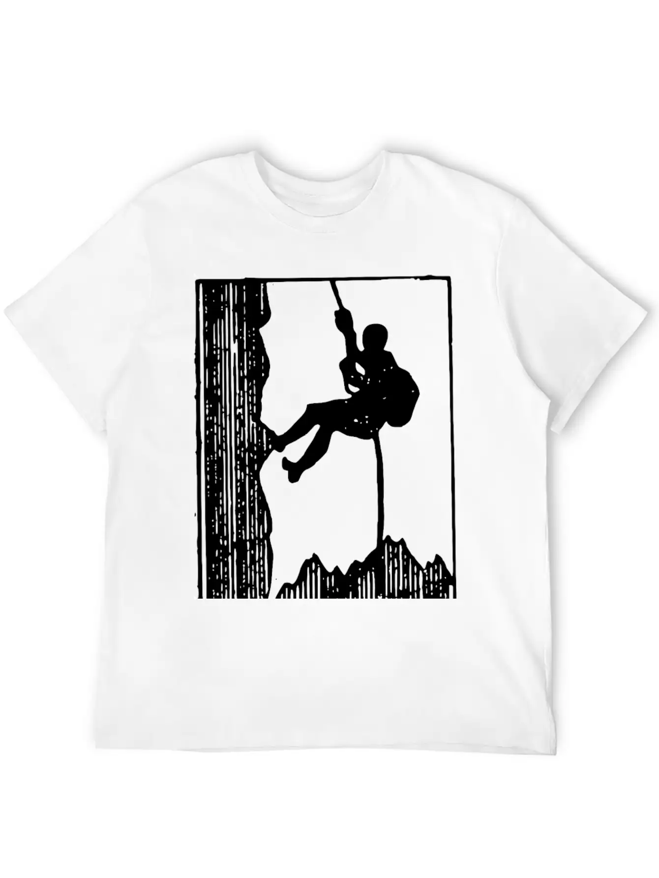 Mountain Climbing Breathable Soft Cotton T-Shirt – Timeless Casual Look