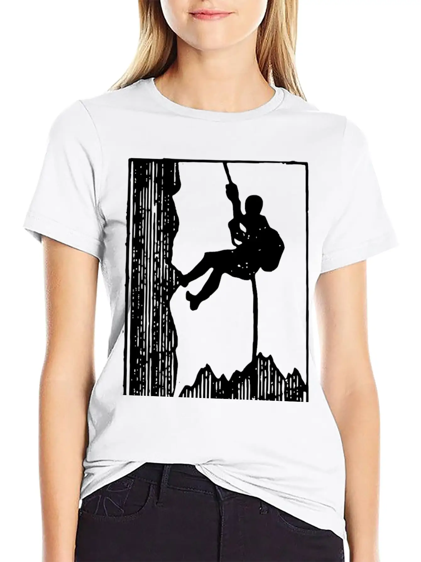 Mountain Climbing Breathable Soft Cotton T-Shirt – Timeless Casual Look