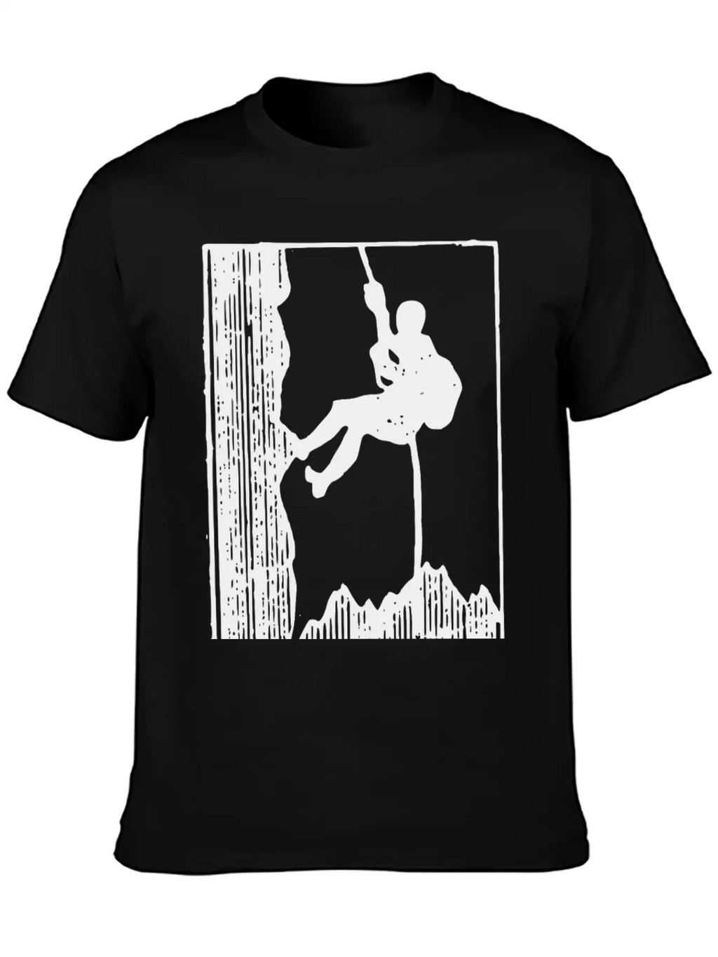 Mountain Climbing Breathable Soft Cotton T-Shirt – Timeless Casual Look