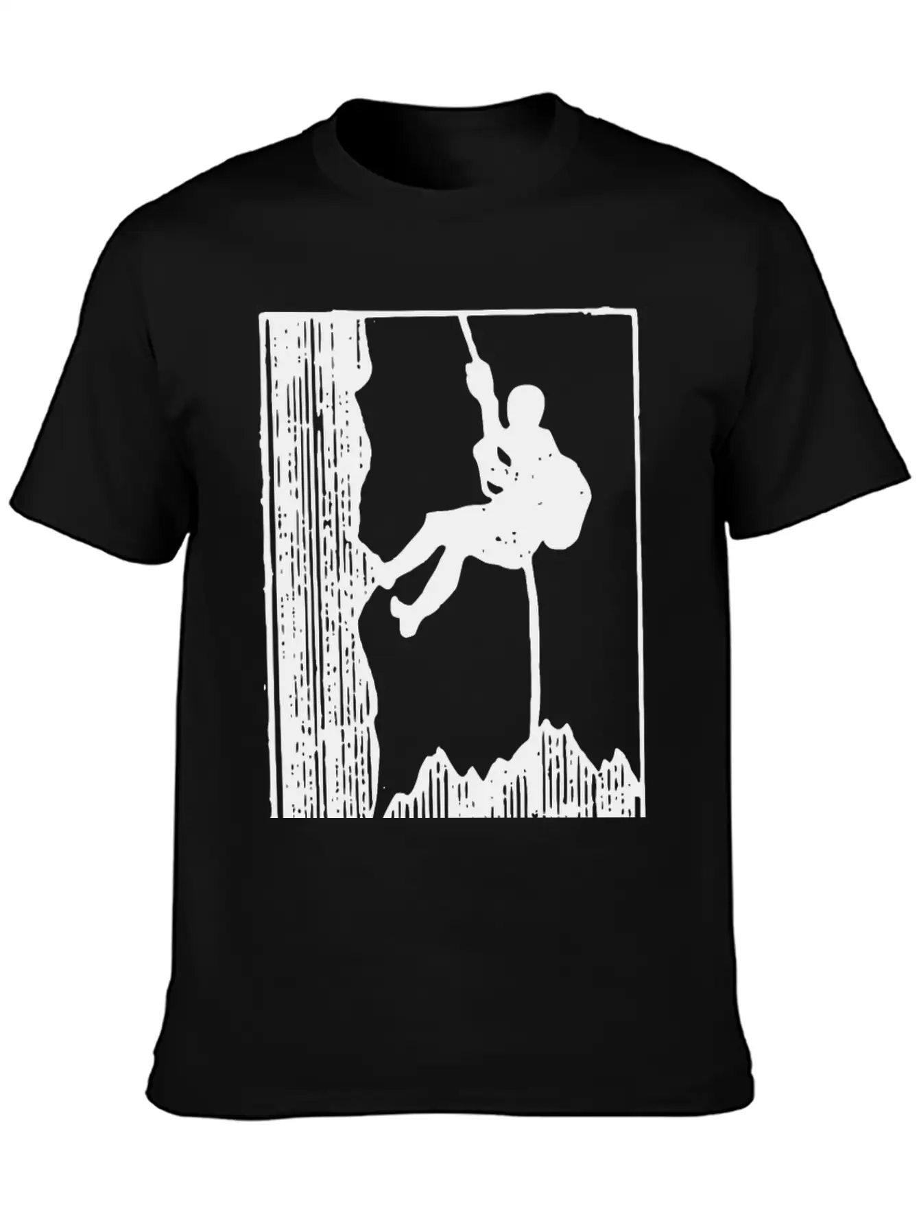Mountain Climbing Breathable Soft Cotton T-Shirt – Timeless Casual Look