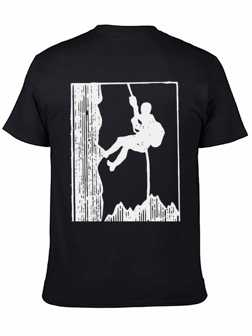 Mountain Climbing Breathable Soft Cotton T-Shirt – Timeless Casual Look