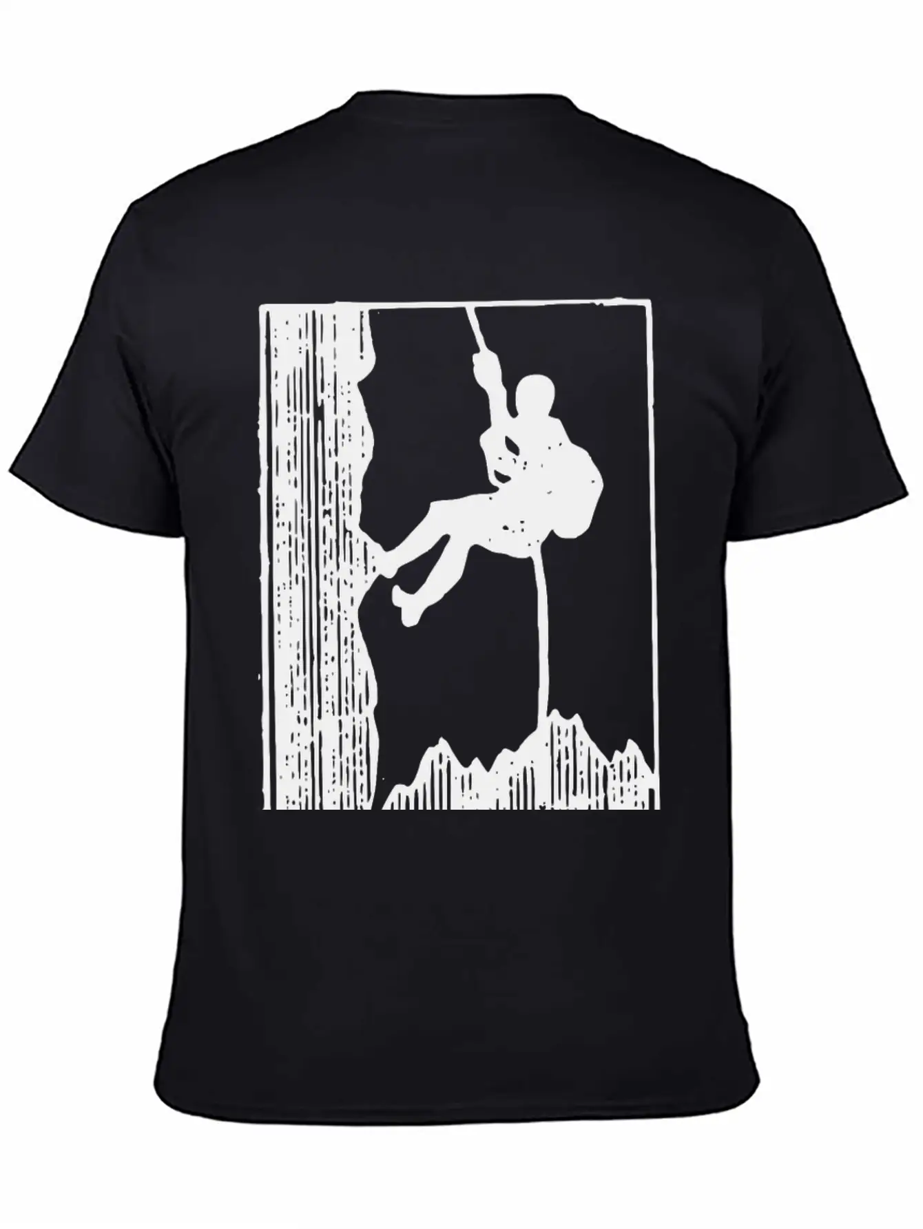 Mountain Climbing Breathable Soft Cotton T-Shirt – Timeless Casual Look