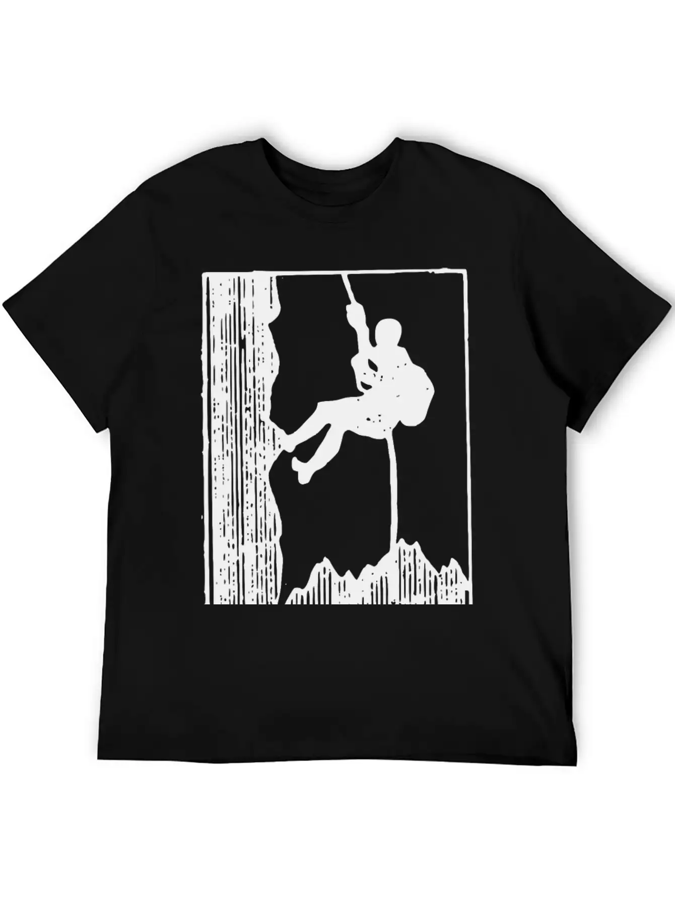 Mountain Climbing Breathable Soft Cotton T-Shirt – Timeless Casual Look