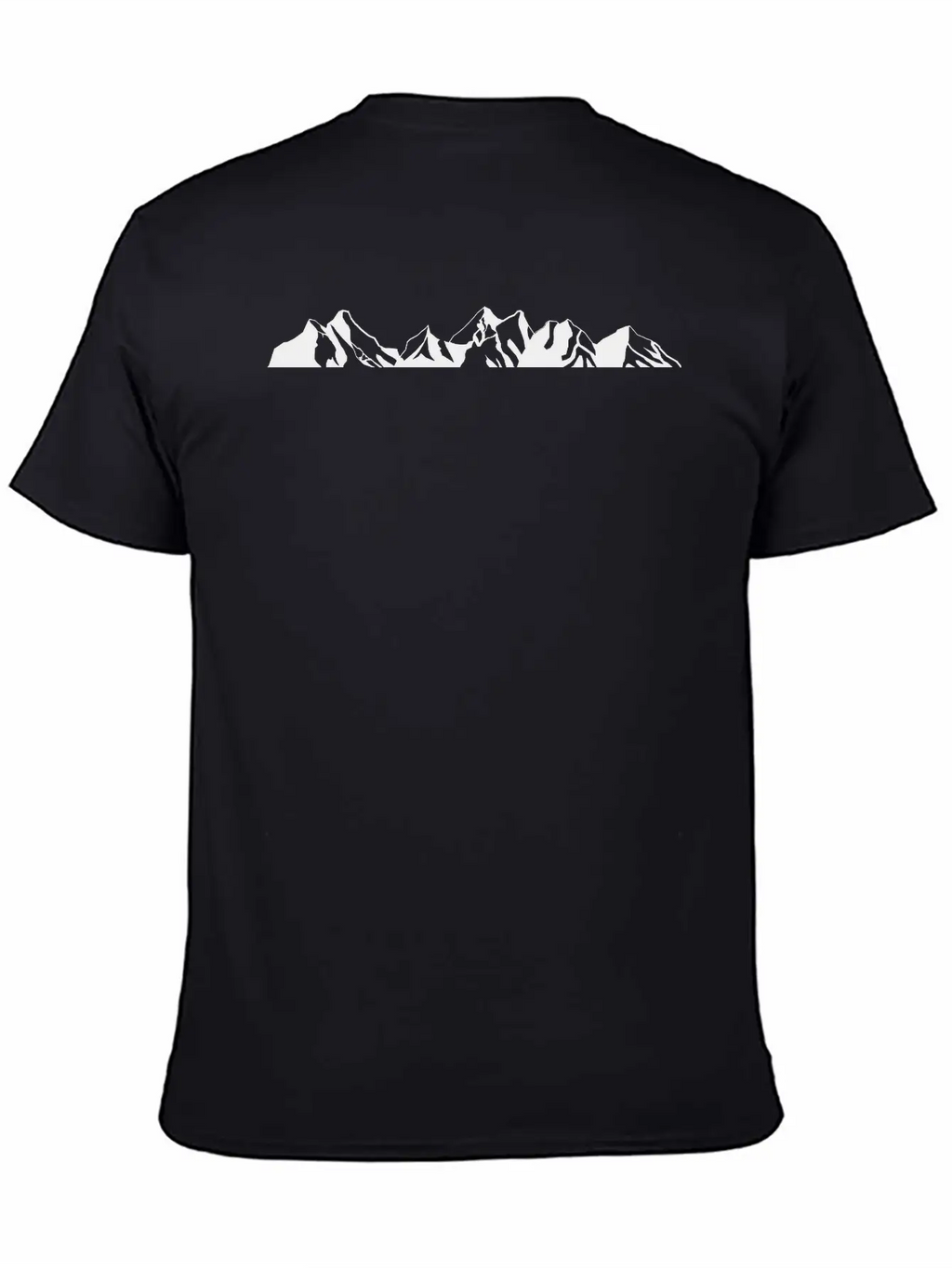 Mountain, Mountain Scene Essential Cotton Tee For Daily Outfits – Unisex Style