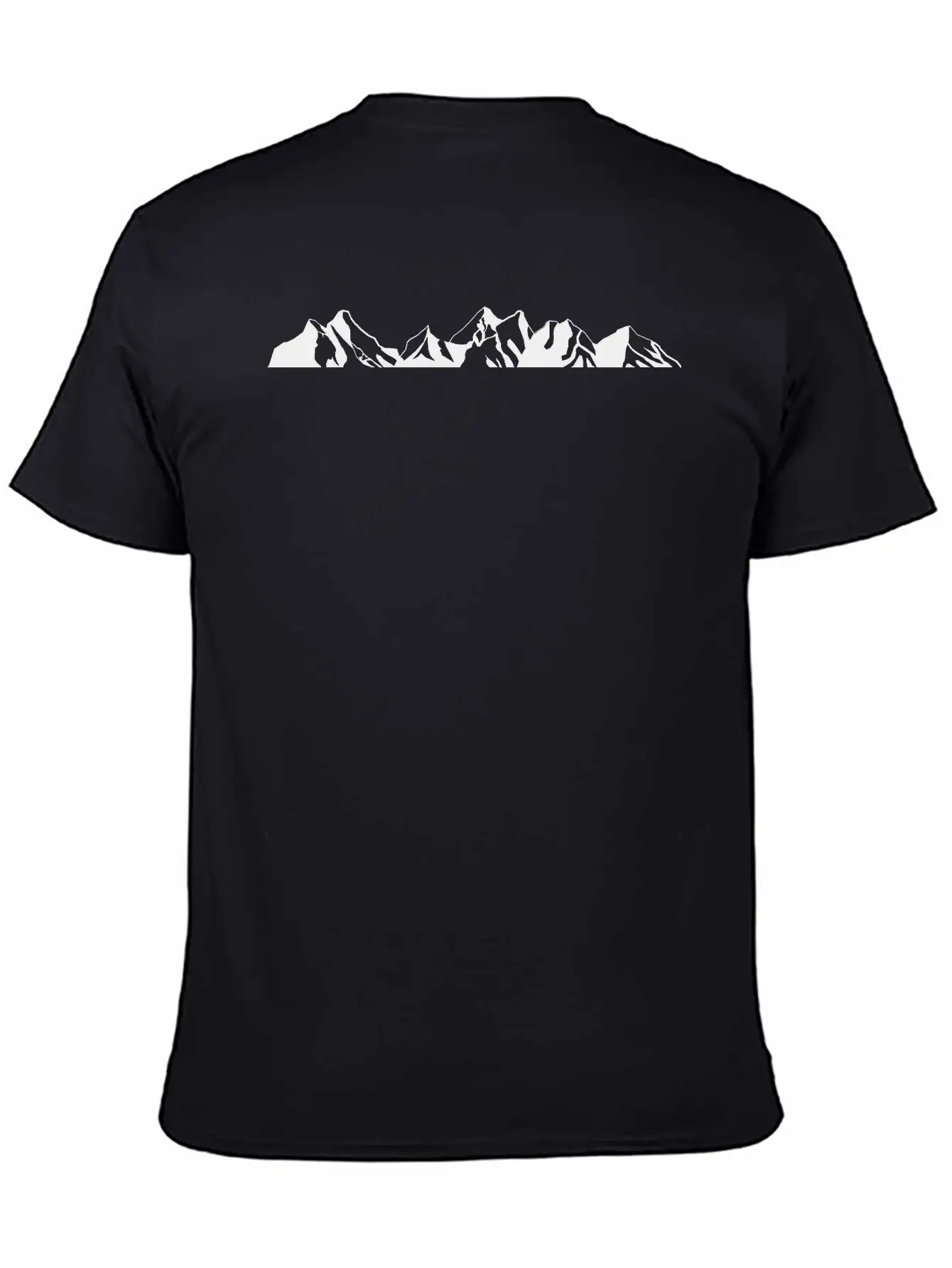 Mountain, Mountain Scene Essential Cotton Tee For Daily Outfits – Unisex Style