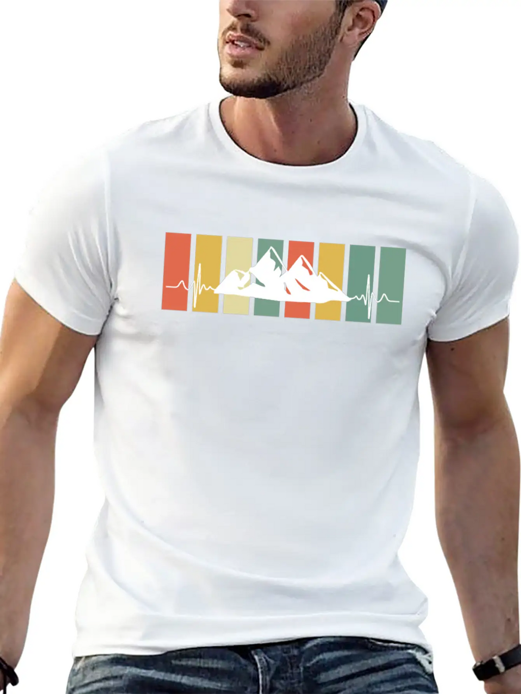 Mountaineering Summit Hiker Mountain Love Stylish Everyday T-Shirt – Unisex Basic Cotton Tee