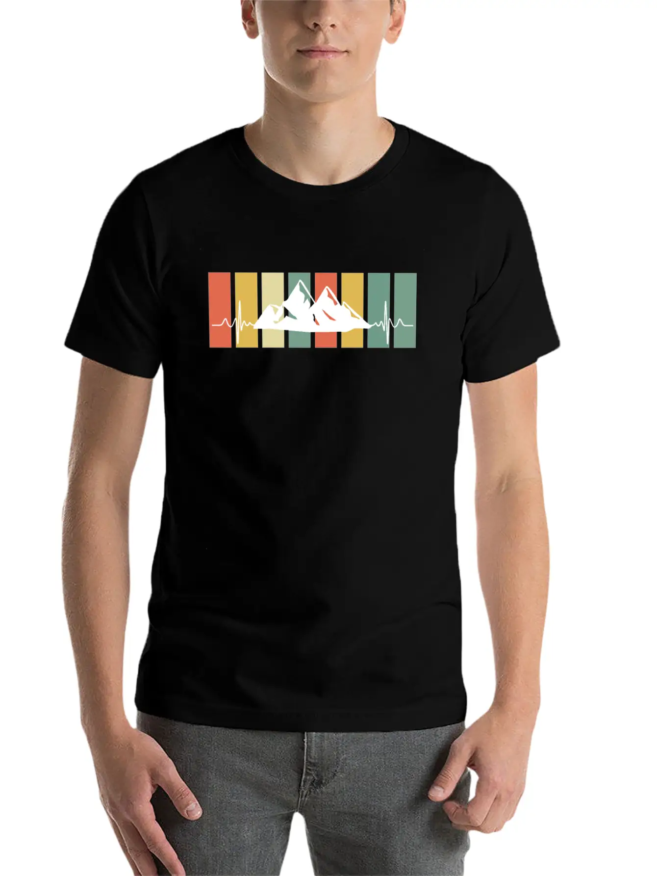 Mountaineering Summit Hiker Mountain Love Stylish Everyday T-Shirt – Unisex Basic Cotton Tee