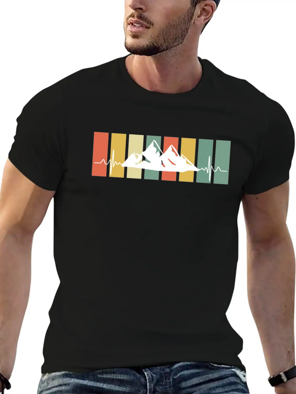 Mountaineering Summit Hiker Mountain Love Stylish Everyday T-Shirt – Unisex Basic Cotton Tee