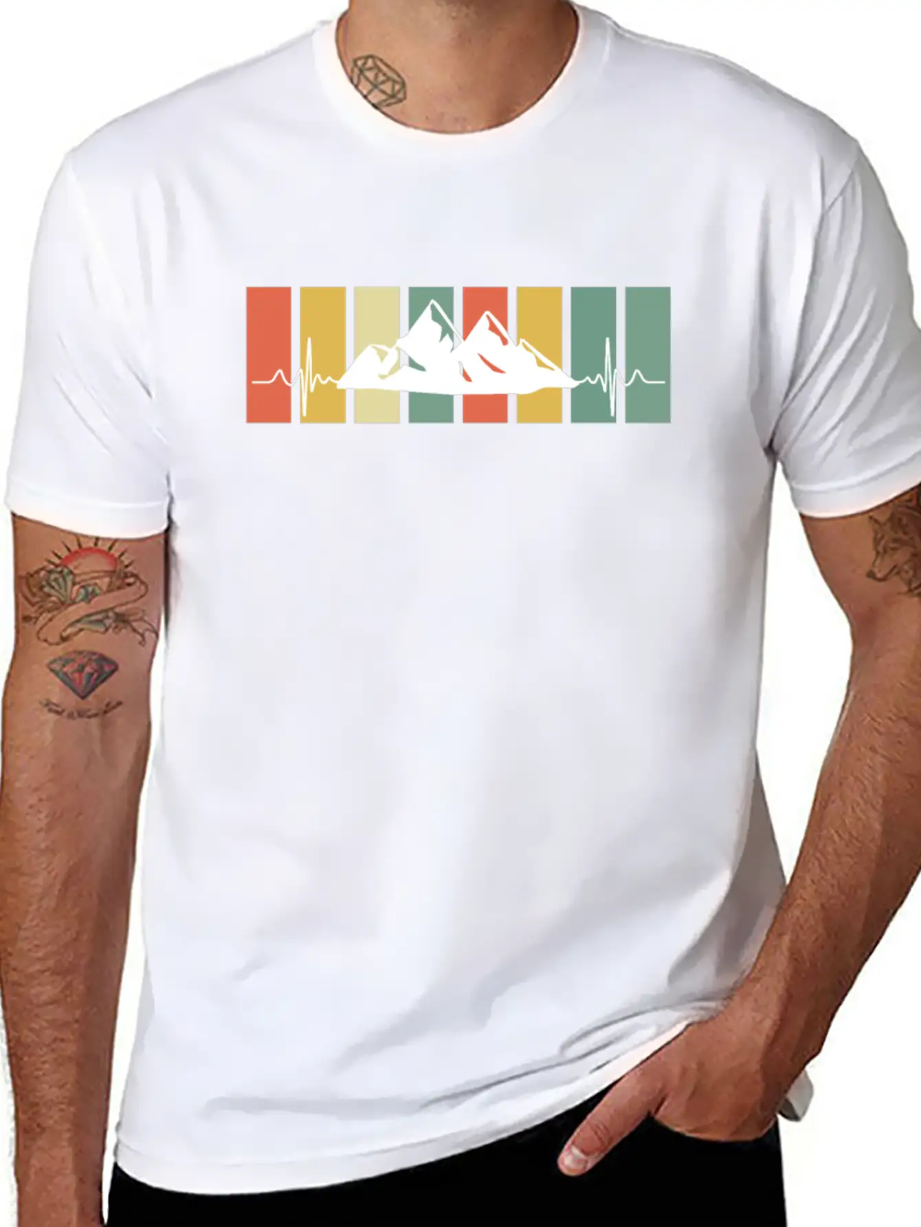 Mountaineering Summit Hiker Mountain Love Stylish Everyday T-Shirt – Unisex Basic Cotton Tee