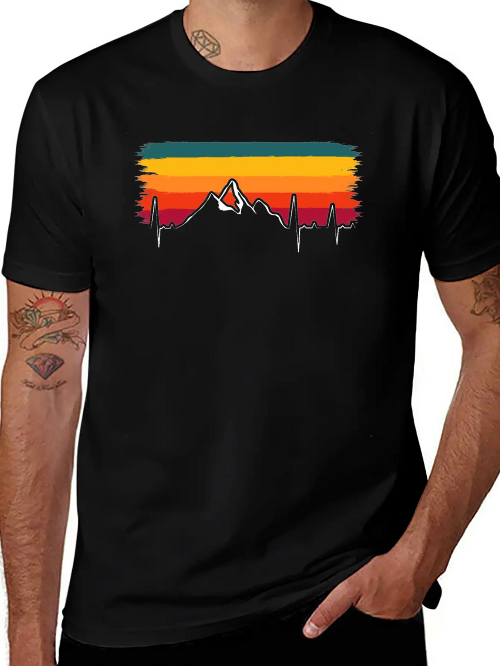 Mountaineers Mountain Lover Hiker Summit Breathable Soft Cotton T-Shirt – Timeless Casual Look
