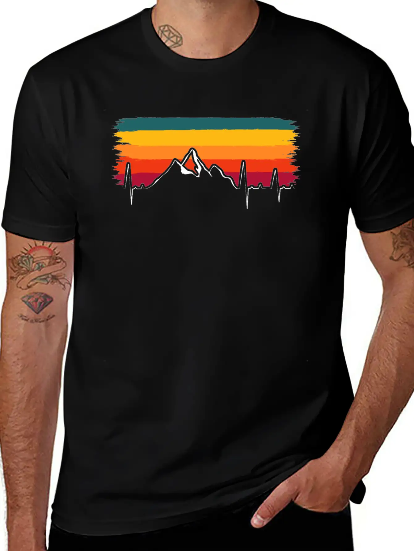 Mountaineers Mountain Lover Hiker Summit Breathable Soft Cotton T-Shirt – Timeless Casual Look