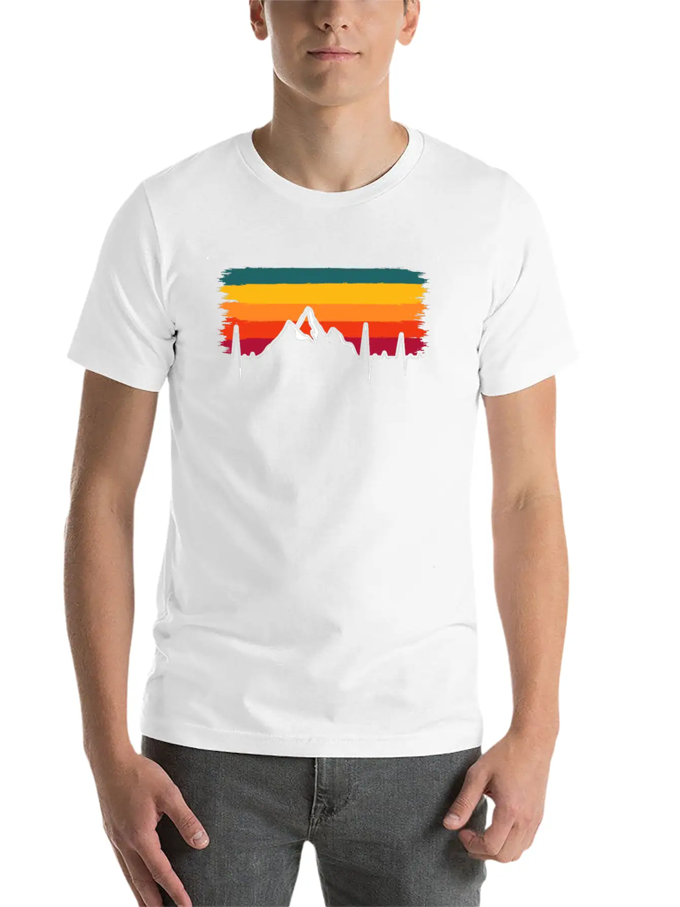 Mountaineers Mountain Lover Hiker Summit Breathable Soft Cotton T-Shirt – Timeless Casual Look