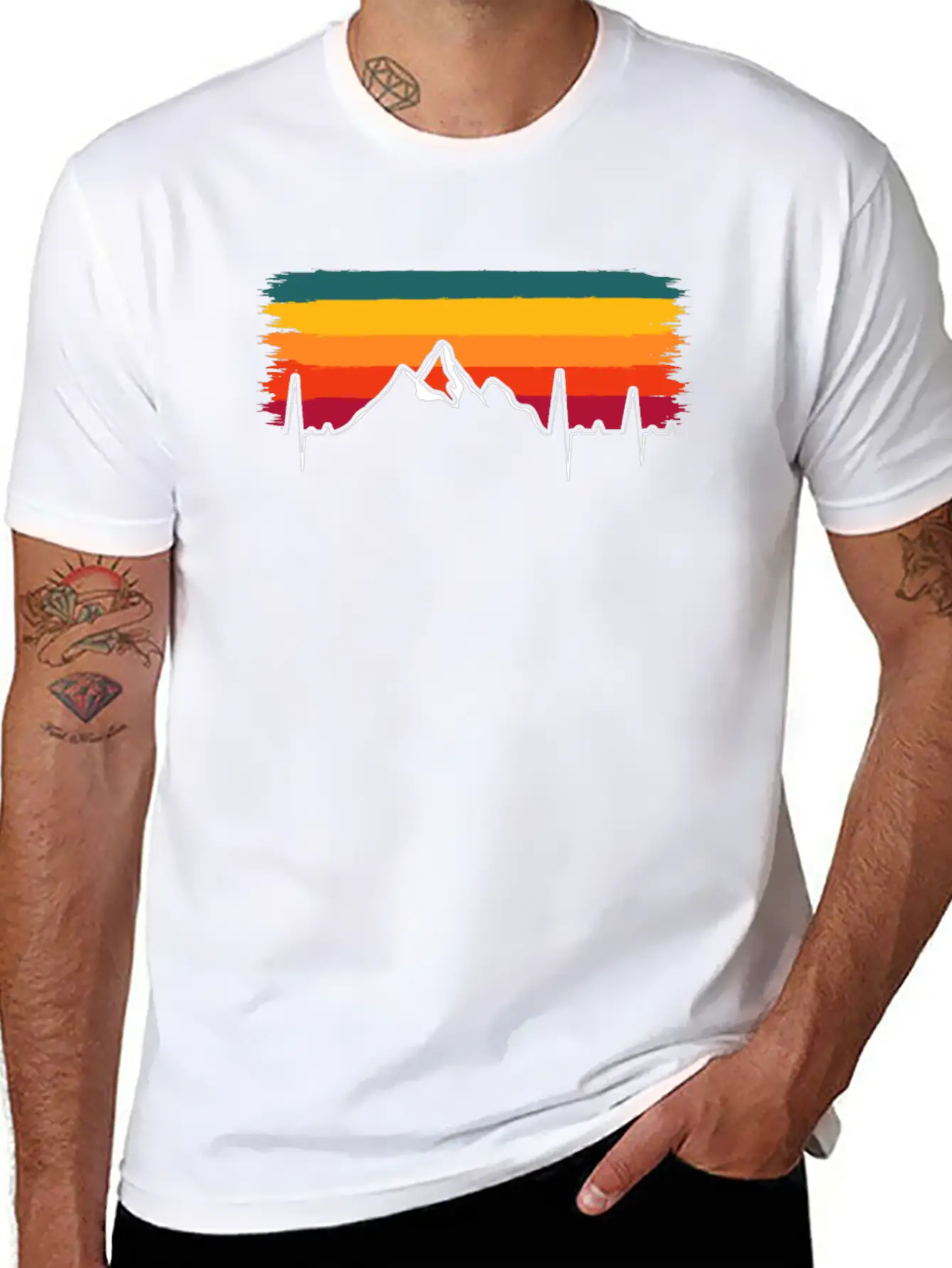 Mountaineers Mountain Lover Hiker Summit Breathable Soft Cotton T-Shirt – Timeless Casual Look