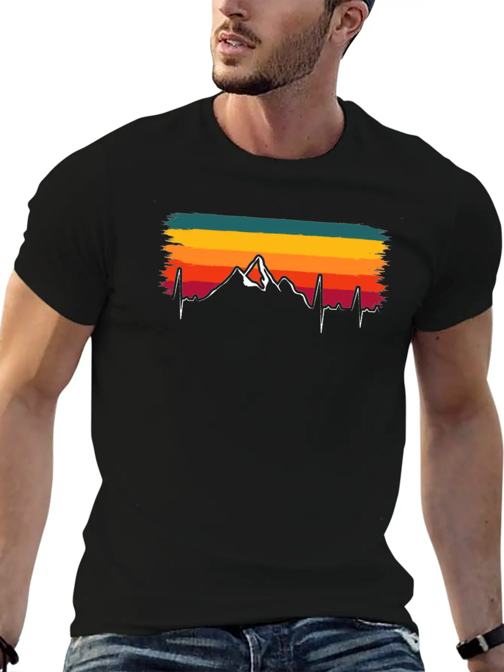Mountaineers Mountain Lover Hiker Summit Breathable Soft Cotton T-Shirt – Timeless Casual Look