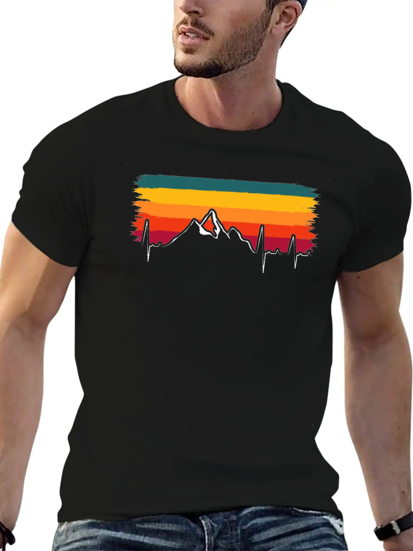 Mountaineers Mountain Lover Hiker Summit Breathable Soft Cotton T-Shirt – Timeless Casual Look