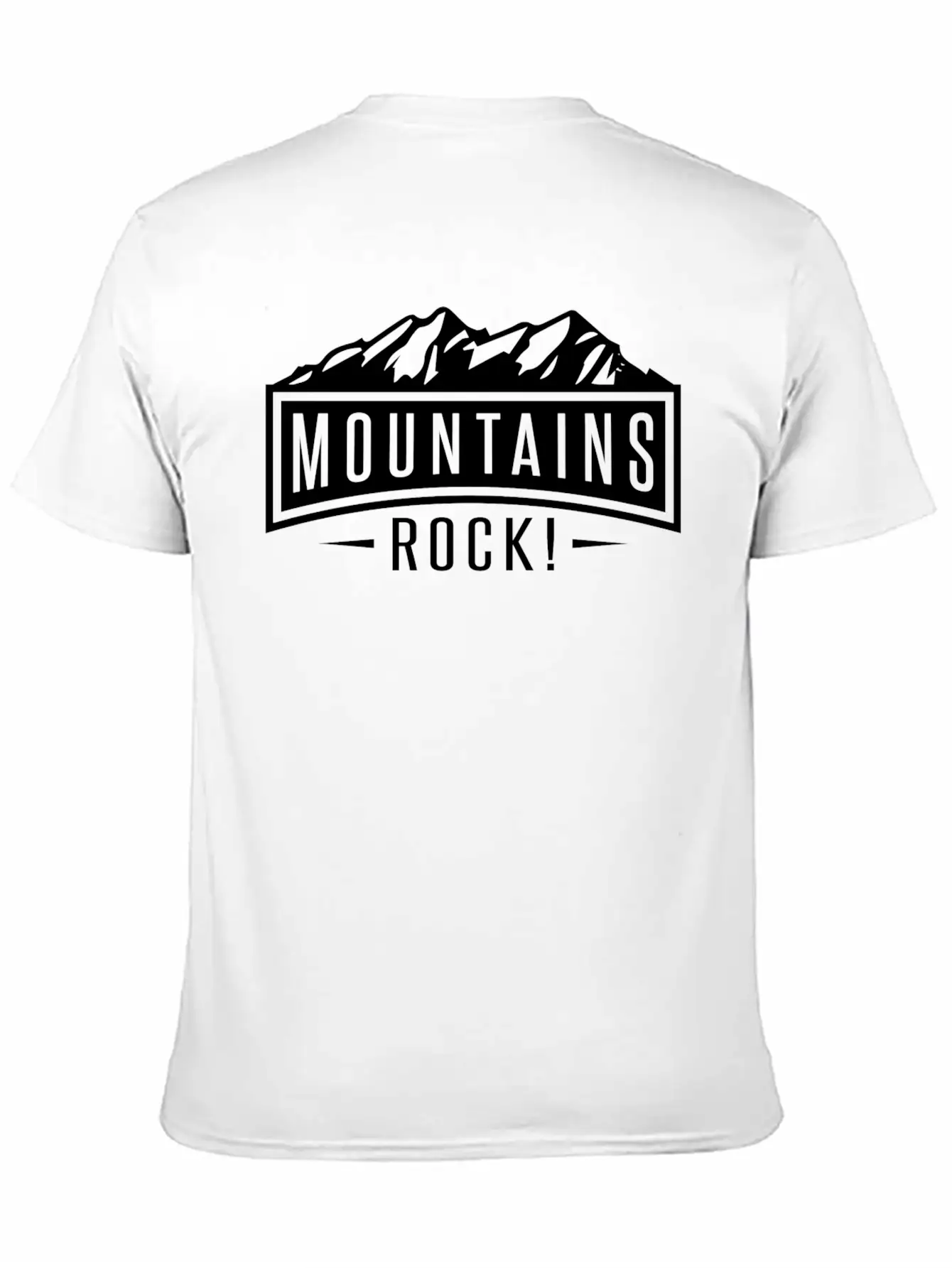 Mountains Rock Casual Graphic T-Shirt – Simple And Comfortable Daily Wear