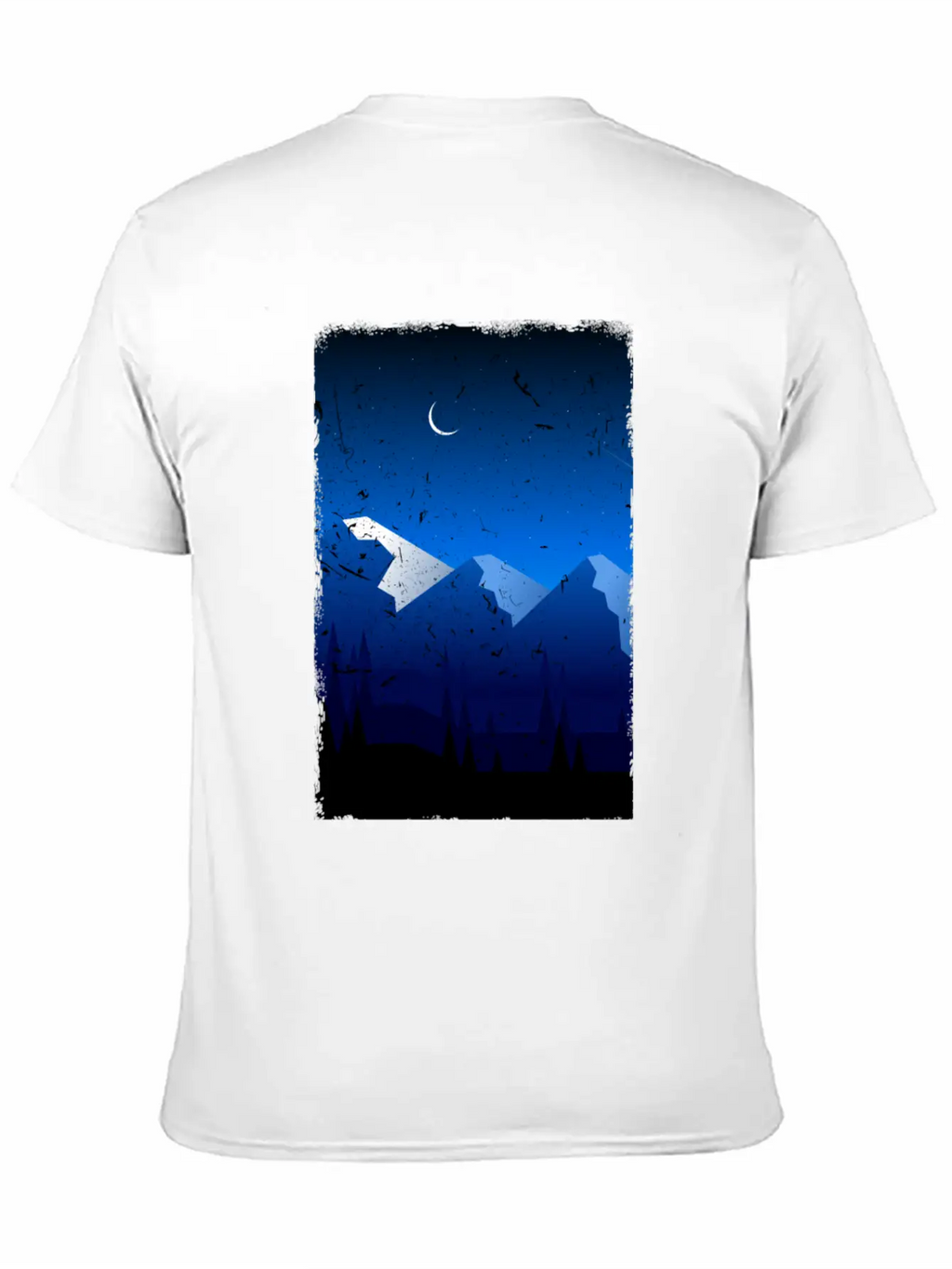 Mountains Stylish Everyday T-Shirt – Unisex Basic Cotton Tee