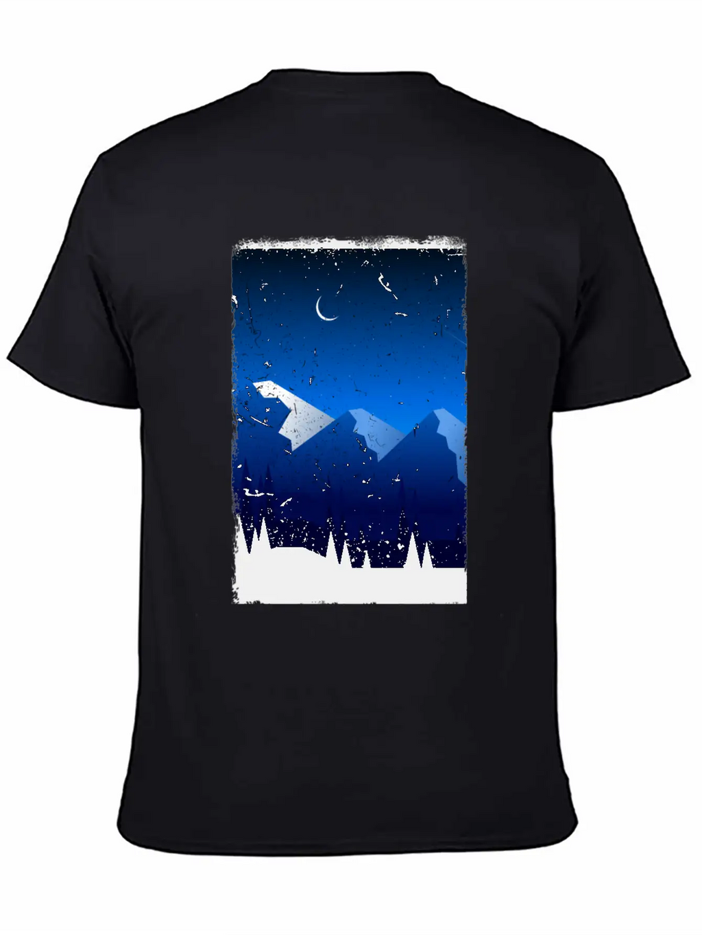 Mountains Stylish Everyday T-Shirt – Unisex Basic Cotton Tee