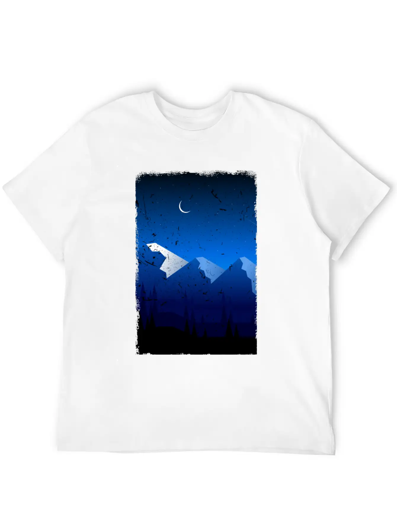 Mountains Stylish Everyday T-Shirt – Unisex Basic Cotton Tee