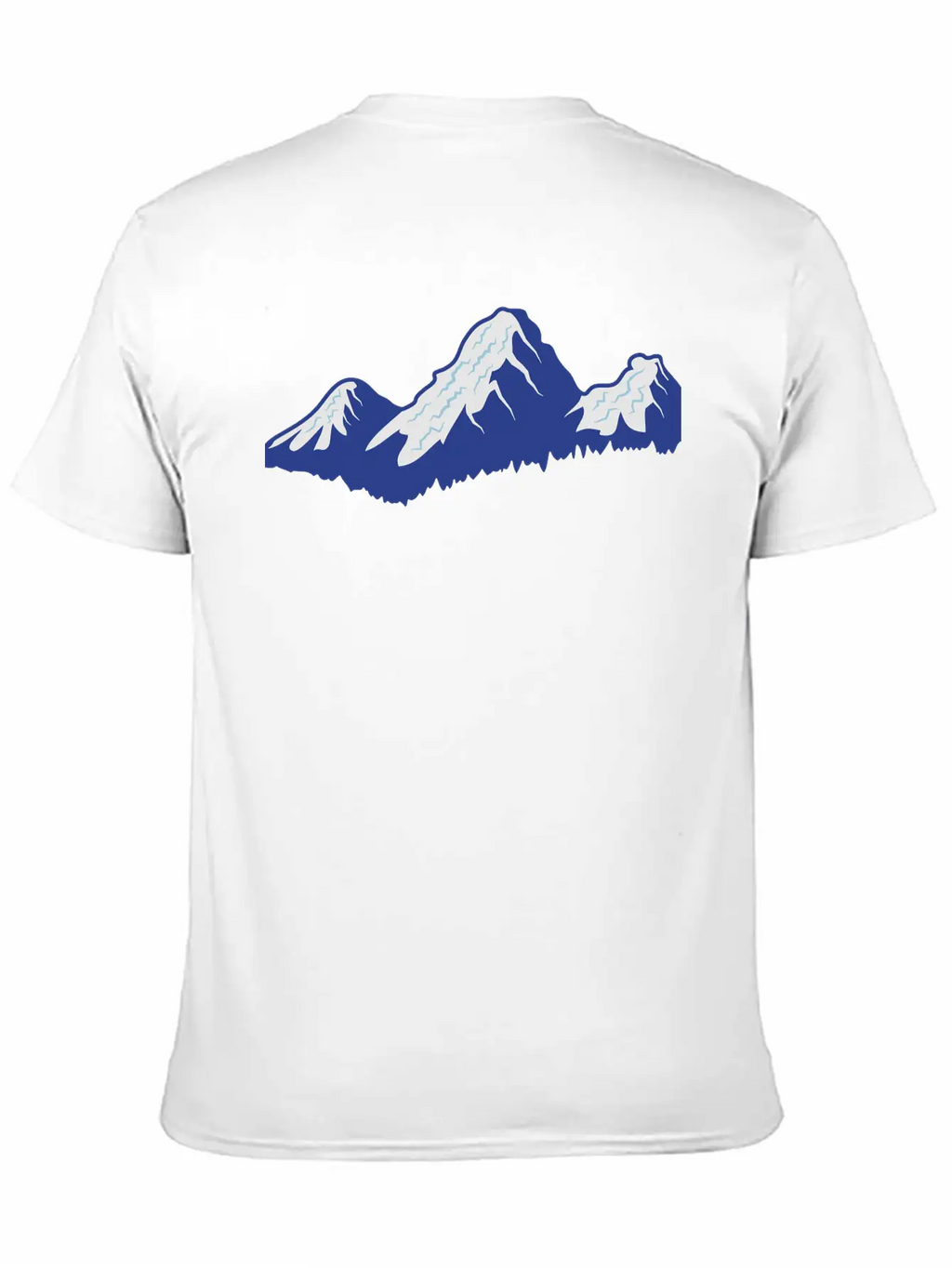 Mountains Unisex Casual T-Shirt – Clean Design For Daily Comfort