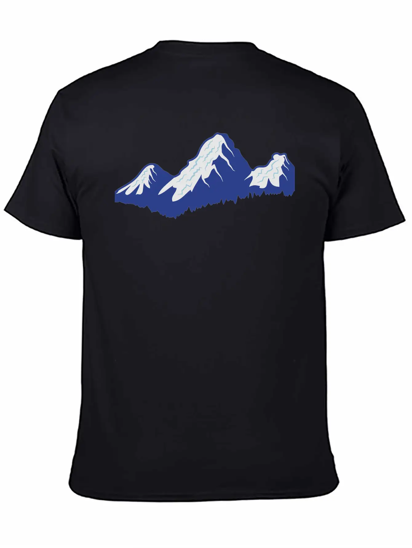 Mountains Unisex Casual T-Shirt – Clean Design For Daily Comfort