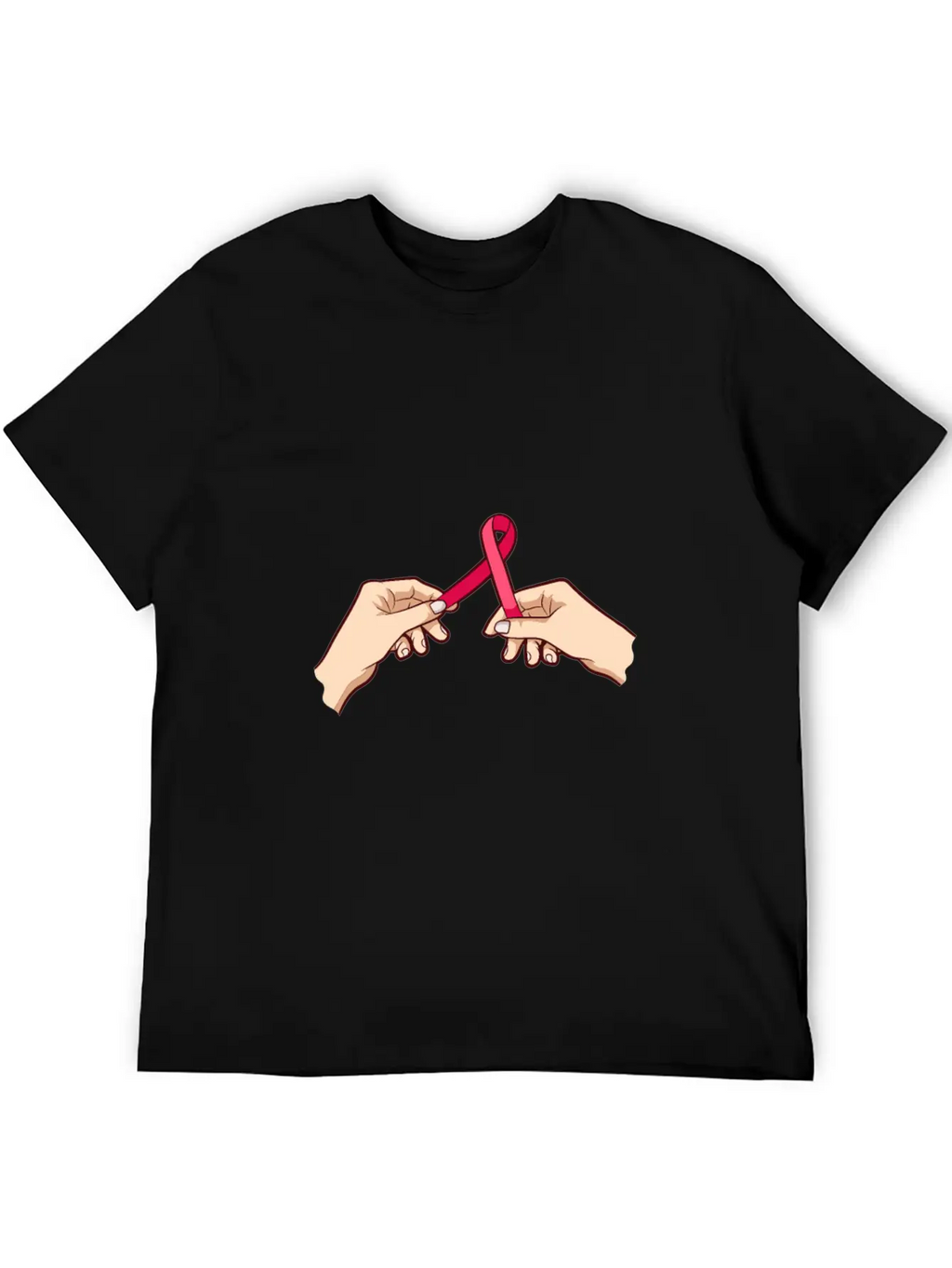 Movement Awareness Ribbon Casual Graphic T-Shirt – Simple And Comfortable Daily Wear
