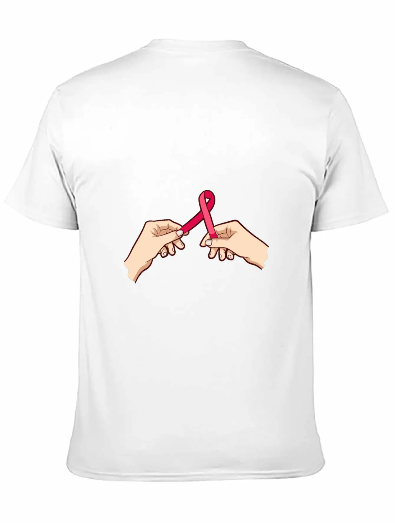Movement Awareness Ribbon Casual Graphic T-Shirt – Simple And Comfortable Daily Wear