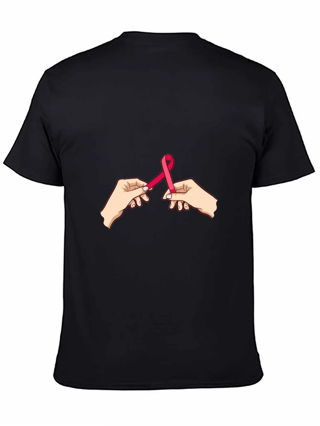 Movement Awareness Ribbon Casual Graphic T-Shirt – Simple And Comfortable Daily Wear