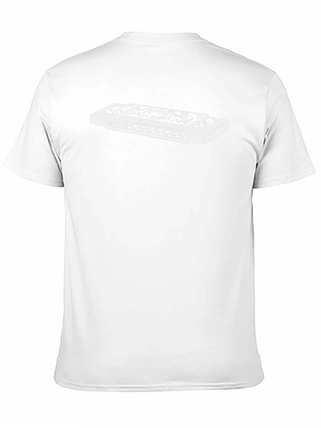 Harmonica Graphic Tee - Music Lovers T-Shirt