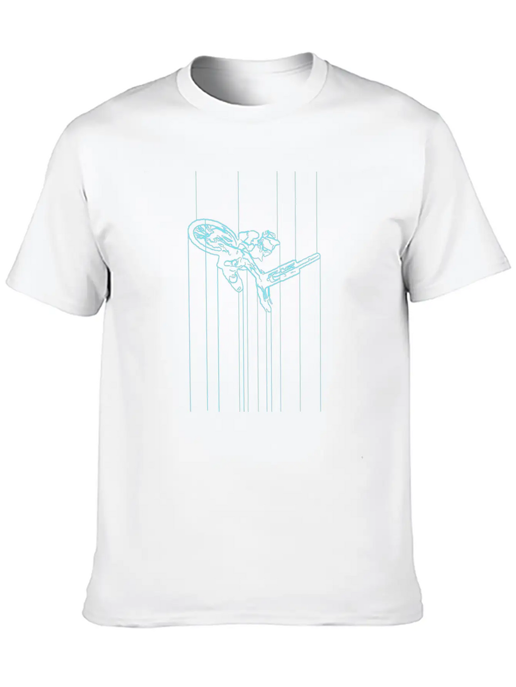 MTB Rider Unisex Casual T-Shirt – Clean Design For Daily Comfort