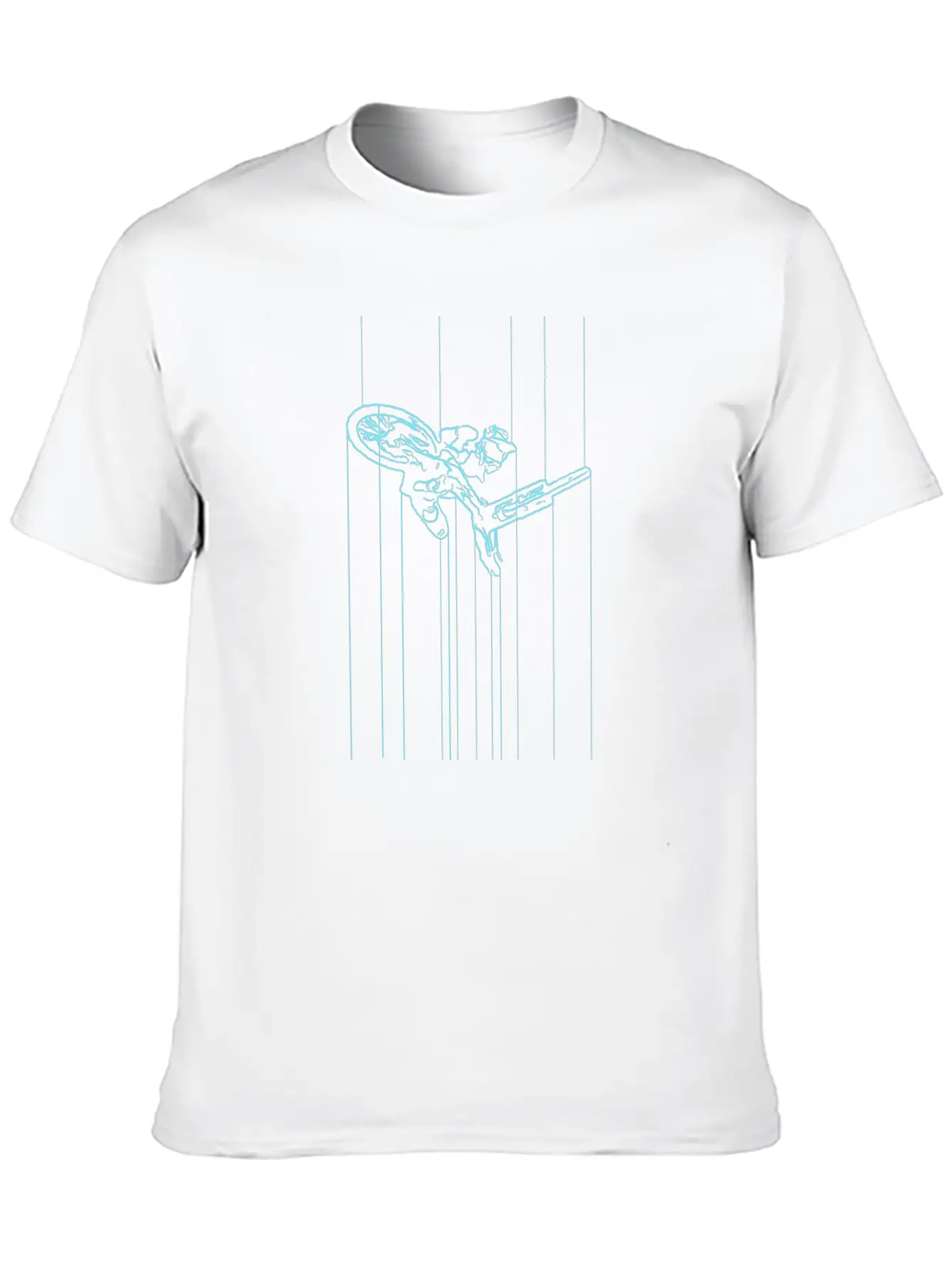 MTB Rider Unisex Casual T-Shirt – Clean Design For Daily Comfort