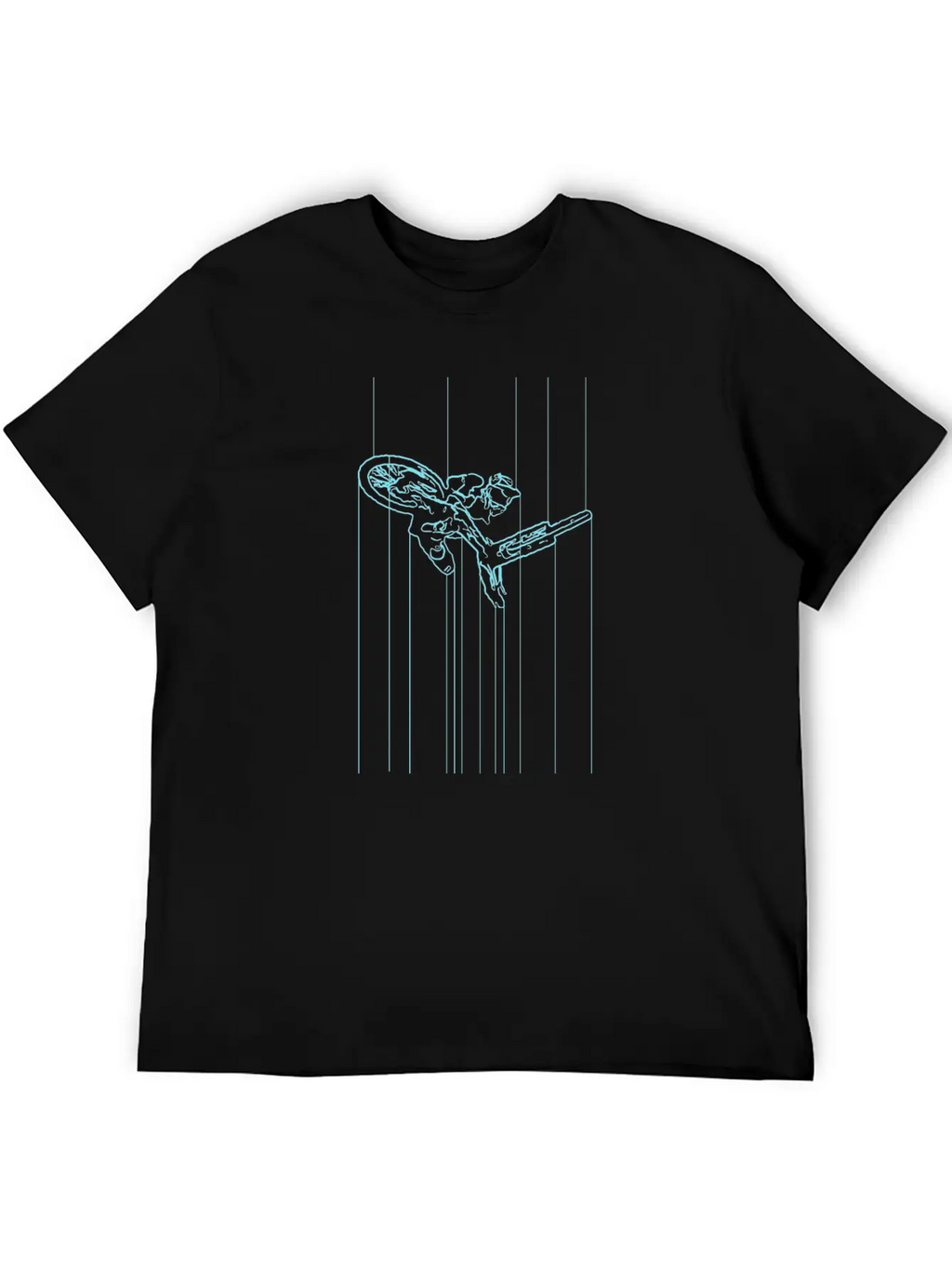 MTB Rider Unisex Casual T-Shirt – Clean Design For Daily Comfort