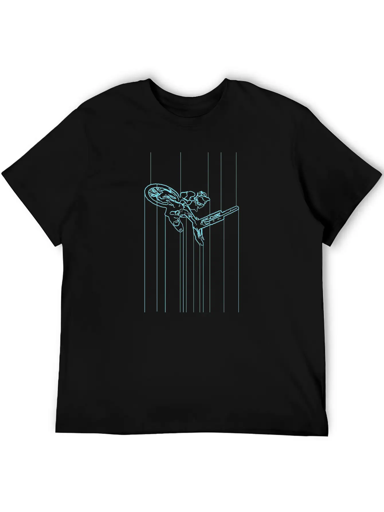 MTB Rider Unisex Casual T-Shirt – Clean Design For Daily Comfort