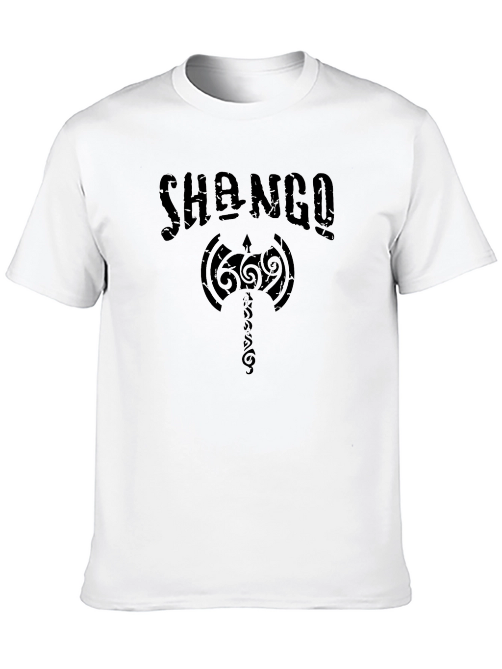 Shango Orisha Black Graphic T-Shirt