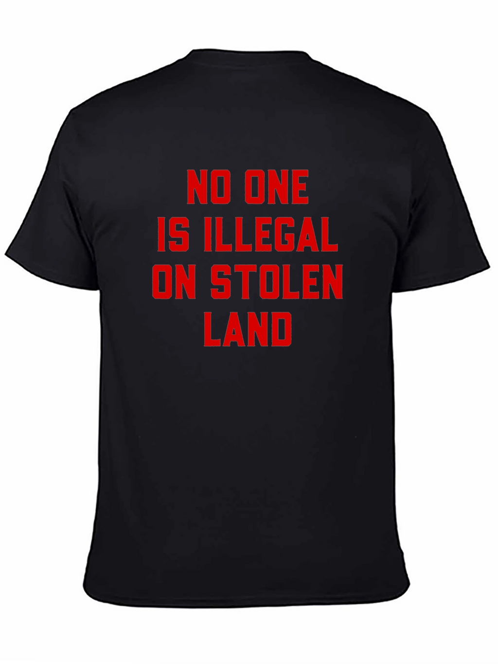 Stolen Land T-Shirt - No One is Illegal